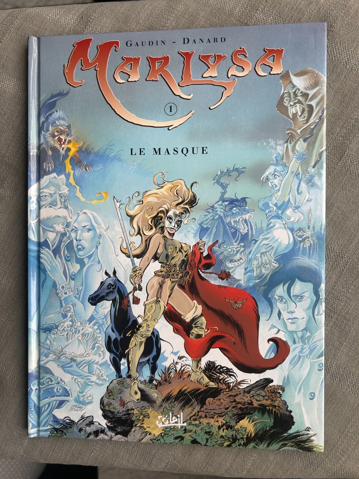GAUDIN DANARD MARLYSA TOME 1 LE MASQUE EO EN ÉTAT NEUF