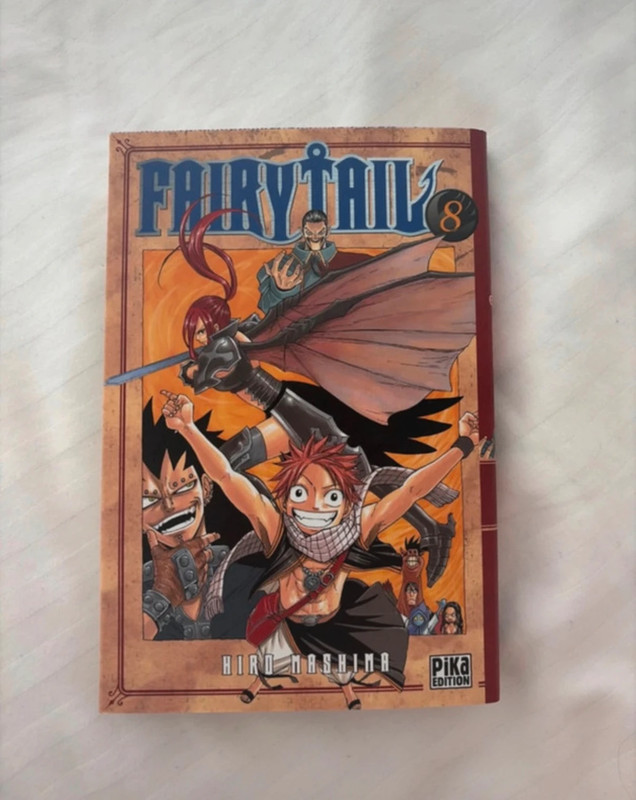 Manga tendance amitié Fairy Tail Tome 8 parfait pour collectionner ou offrir