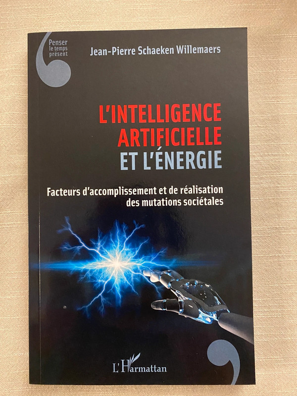 Livre neuf - L'Intelligence Artificielle et l'Énergie de J.-P. Schaeken Willemaers