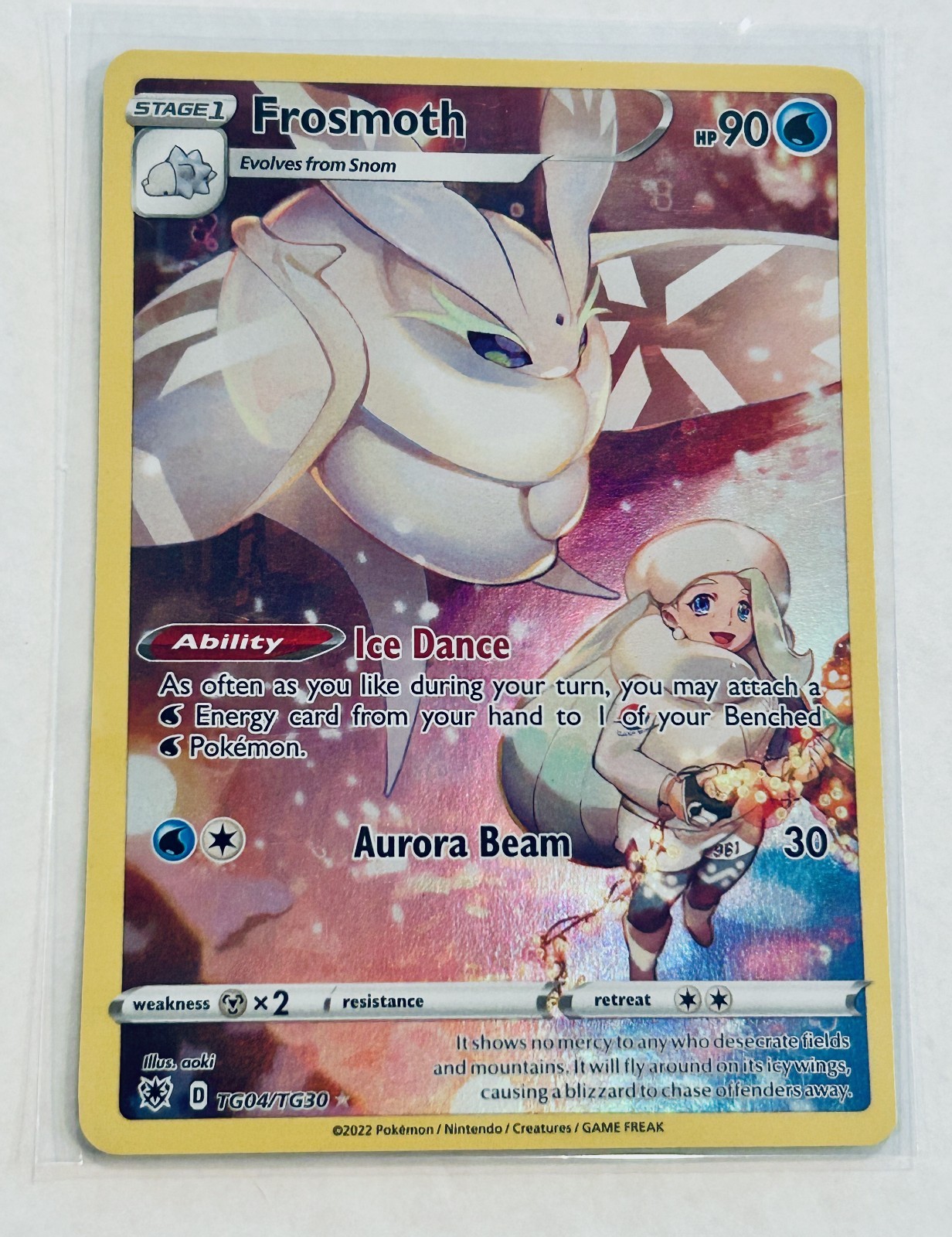 Frosmoth TG04/TG30 Trainer Gallery Astral Radiance 2022 Pokemon TCG NM