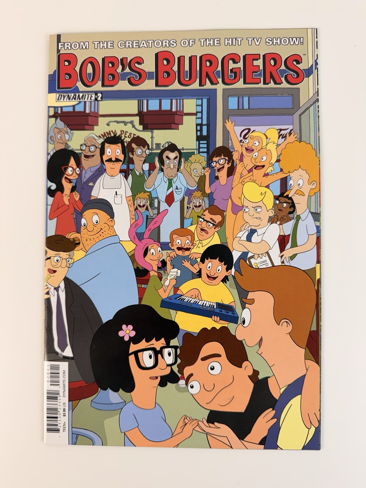 Bob's Burgers #2 CVR B Rudy De La Cruz variante 2015 Dynamite Entertainment Vol 2