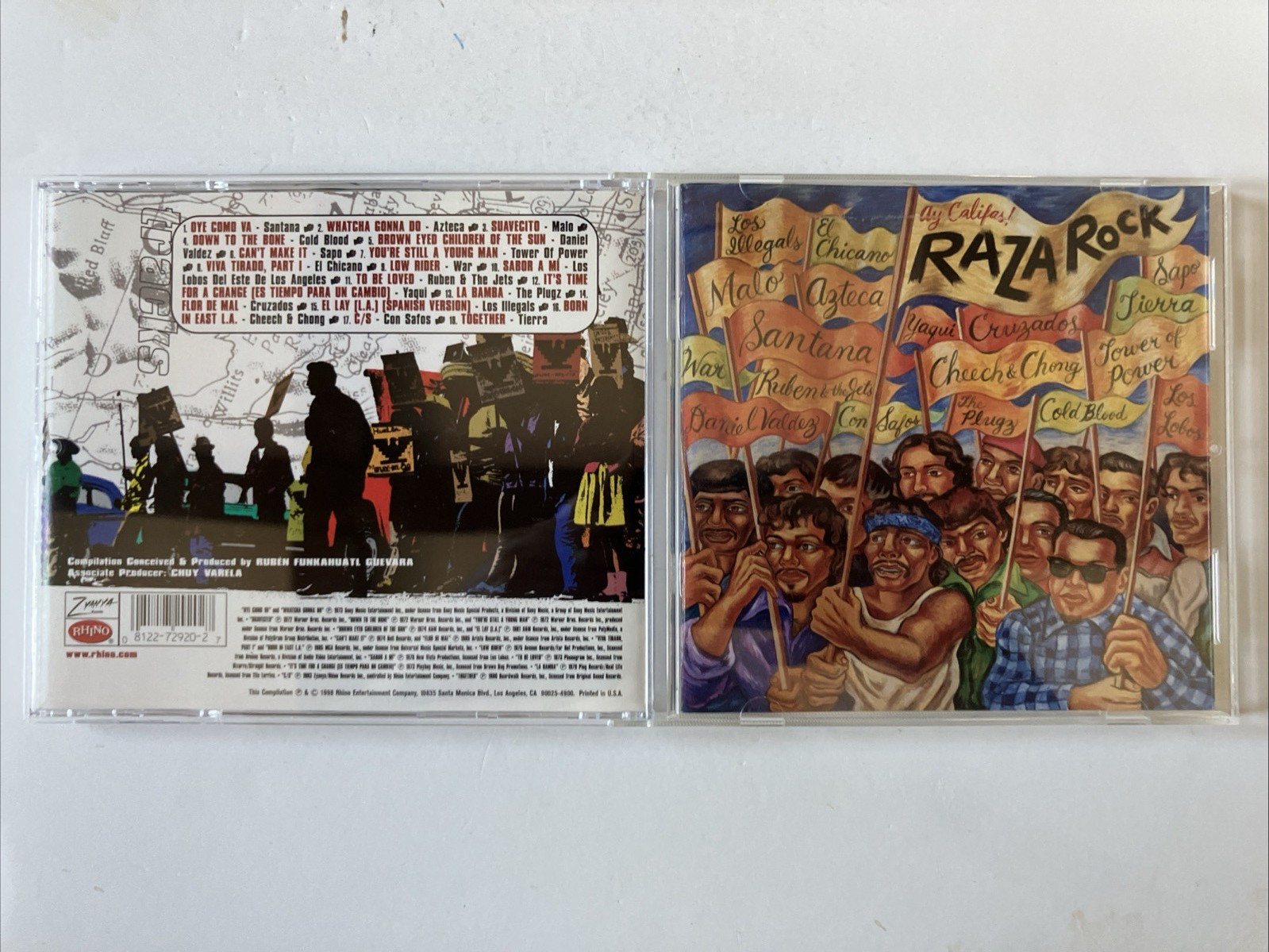 Ay Califas-Raza Rock of the '70 & 80's by Various (CD, 1998) Like New Condition