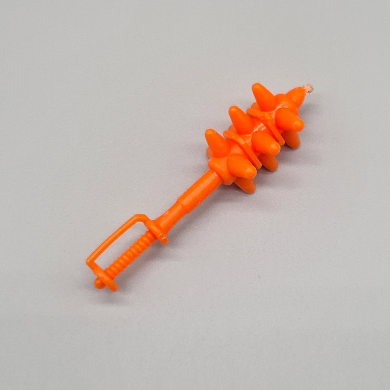 Vintage MotU Spikor Mace Club accessorio originale 1984 Mattel Malesia COO