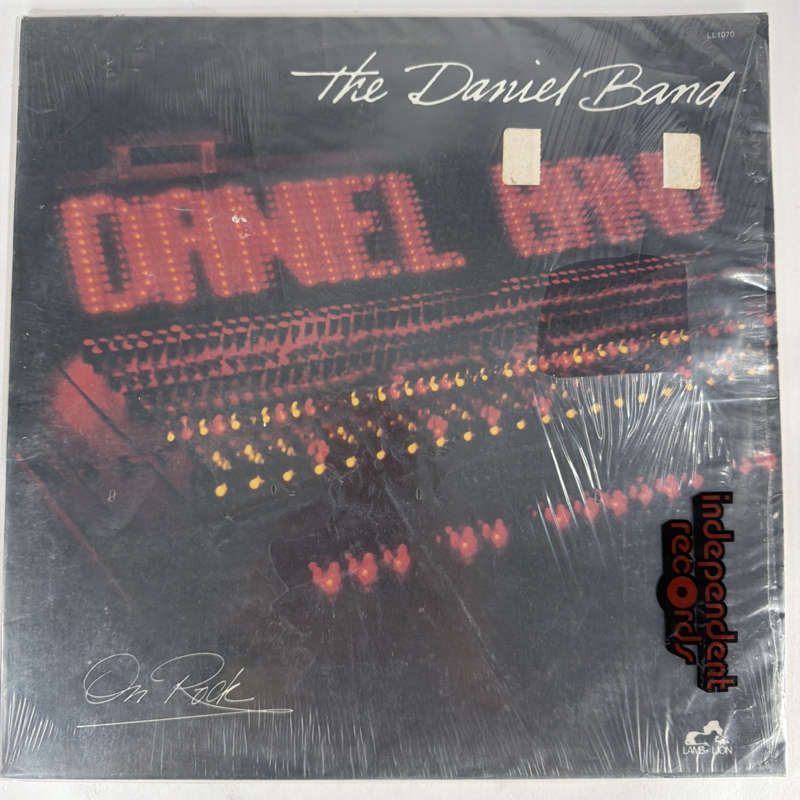 ON ROCK by The Daniel Band Vinyl LP Record 1982 Lamb & Lion Records NM! Shrink!