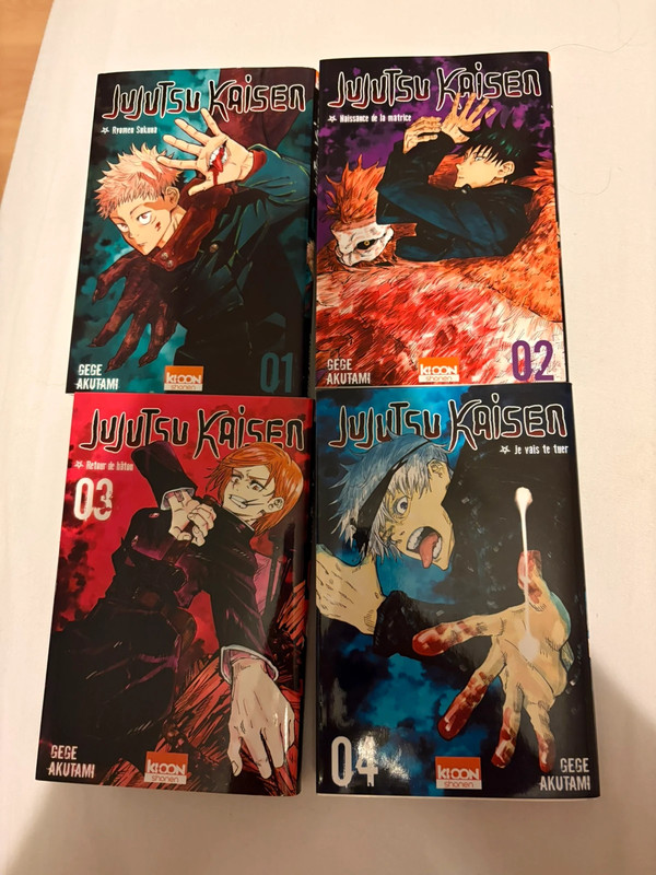 Manga Jujutsu Kaisen Tome 0-18 (+guide et roman)