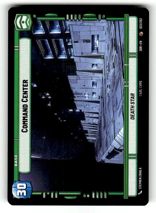 Centro di Comando 023/252 Common Star Wars Unlimited quasi come nuovo