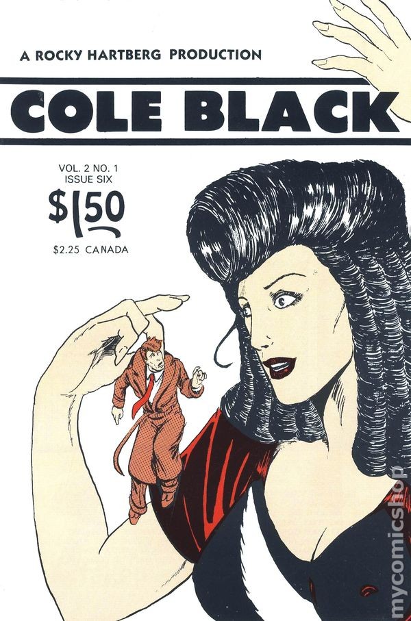 Cole Black #1 FN 1986 Immagine Stock