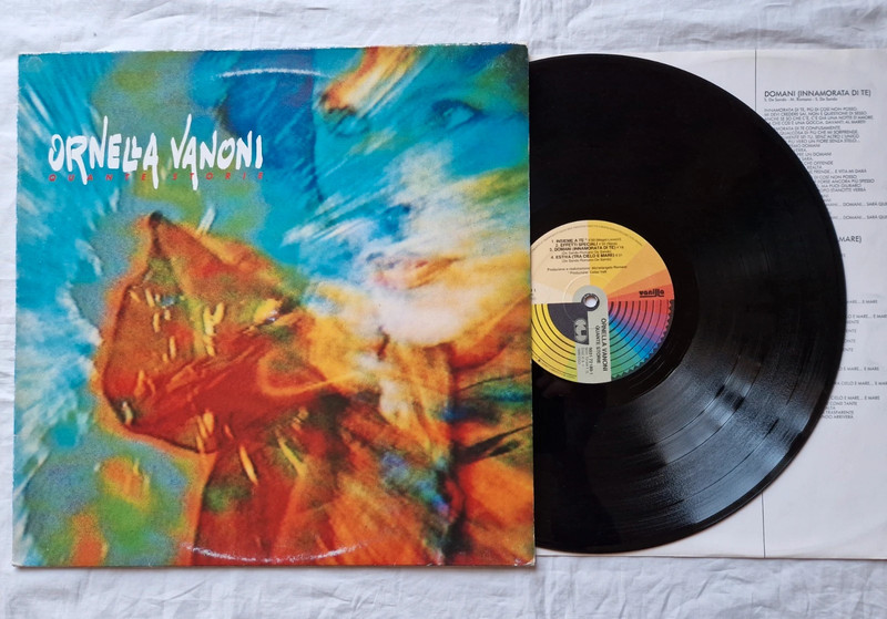 Ornella Vanoni Quante Storie Lp 33 giri del 1990