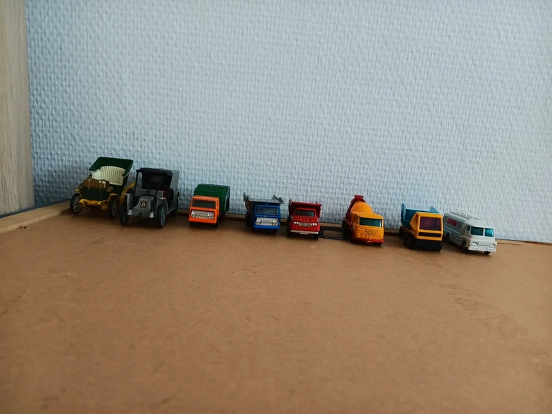Lot de voitures majorette et matchbox