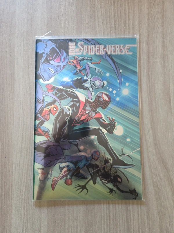 Edge of spiderverse #1 metal cover variant