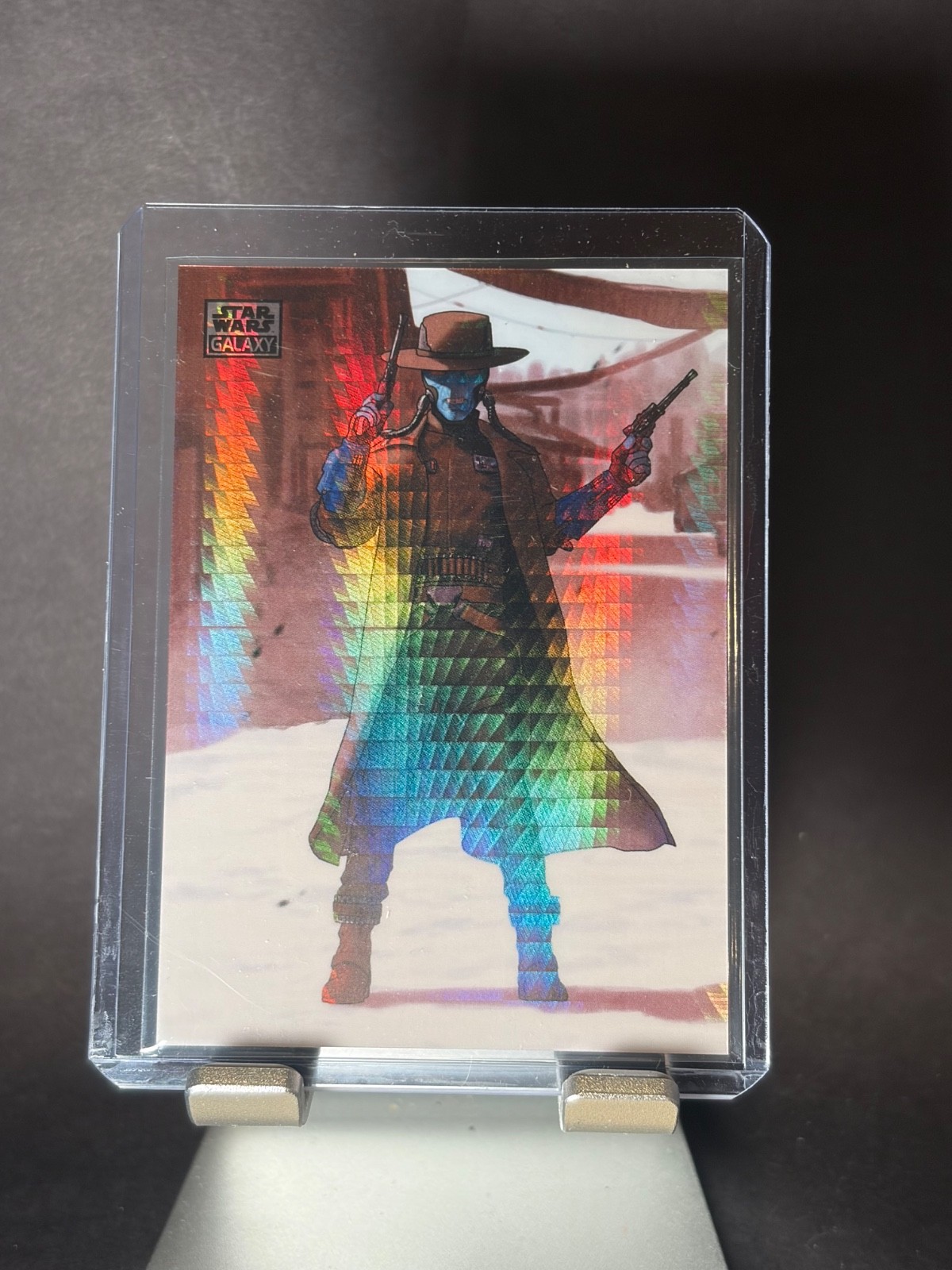 2026 Topps Star Wars Chrome Galaxy Cad Bane Art Dark Side /75 ADS-14