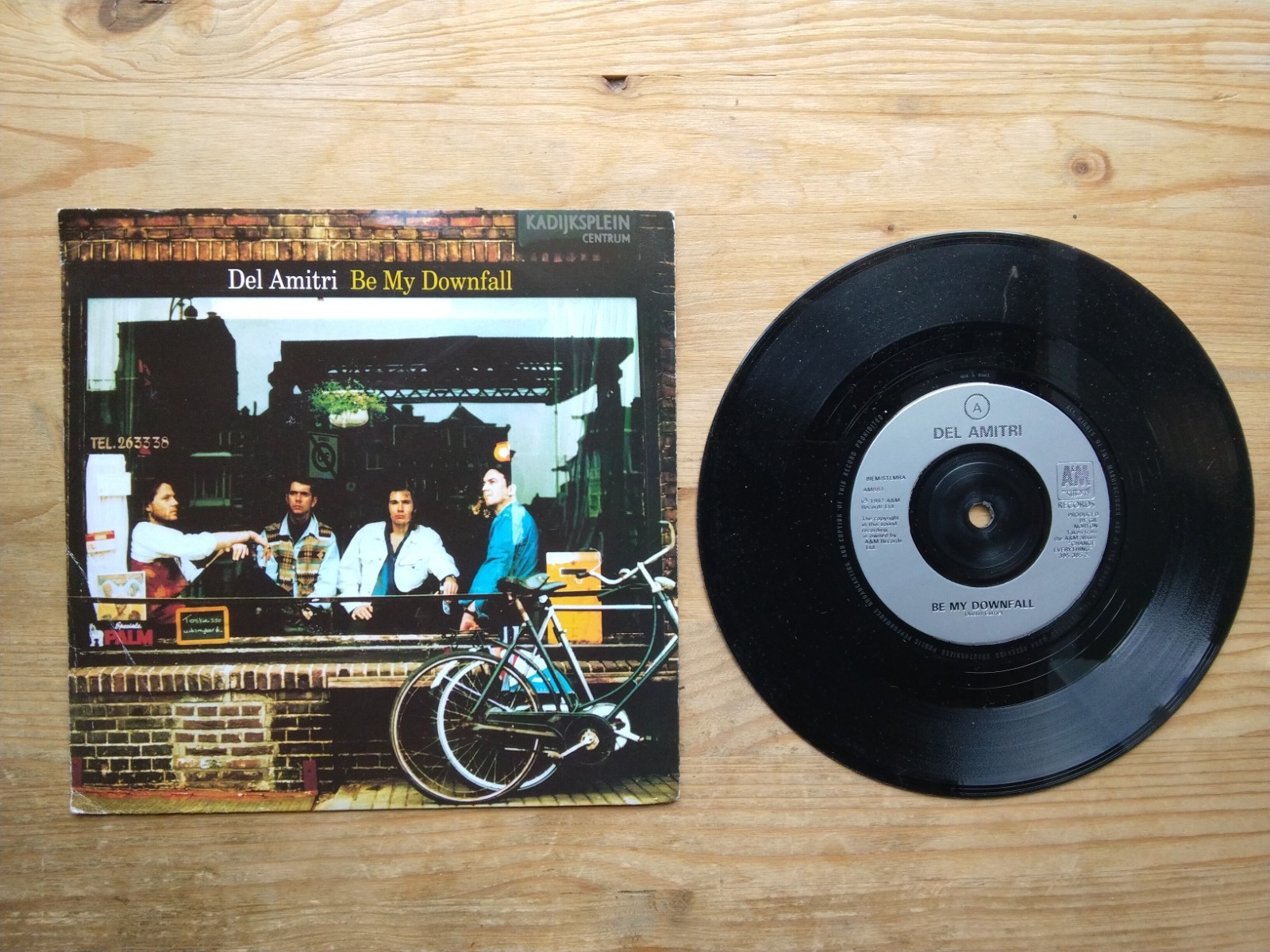Del Amitri Be My Downfall Very Good+ 7" Single Vinyl Record AM884 (AK)