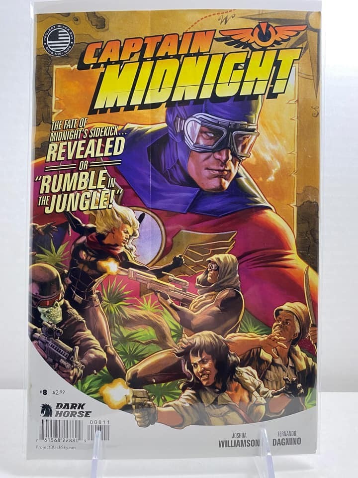 27719: DARK HORSE COMICS CAPTAIN MIDNIGHT #8 grado fine