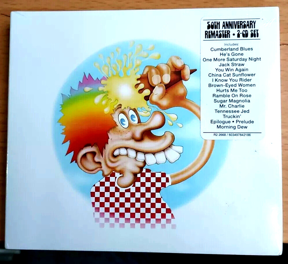GRATEFUL DEAD Europe '72 *Sealed* 2CD 50th Anniversary Edition w/ Hype Sticker