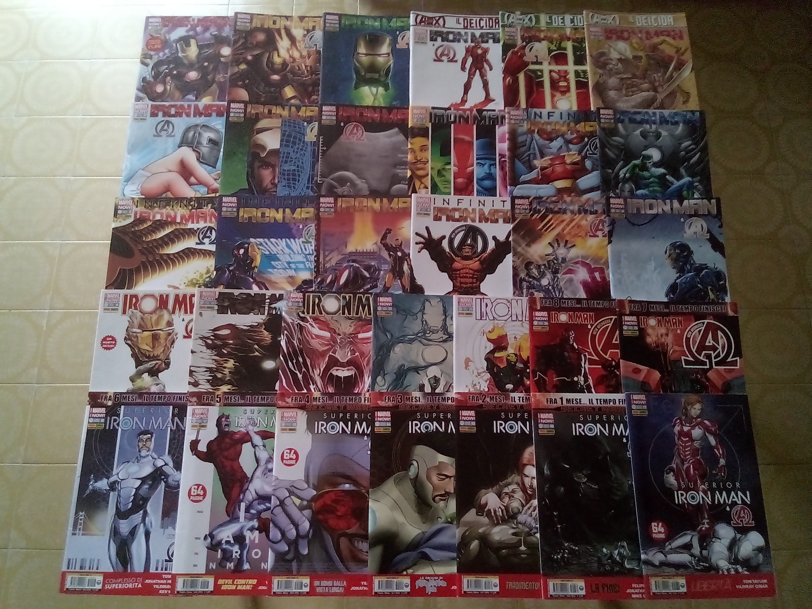 Iron Man /Superior Iron Man - Sequenza 1/32 - Panini Comics - 2013/2015