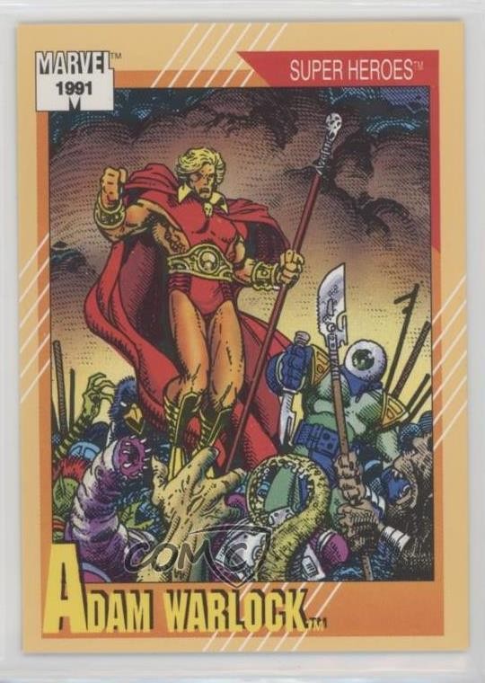 1991 Impel Marvel Universe Serie II Supereroi Adam Warlock #29 0bn8