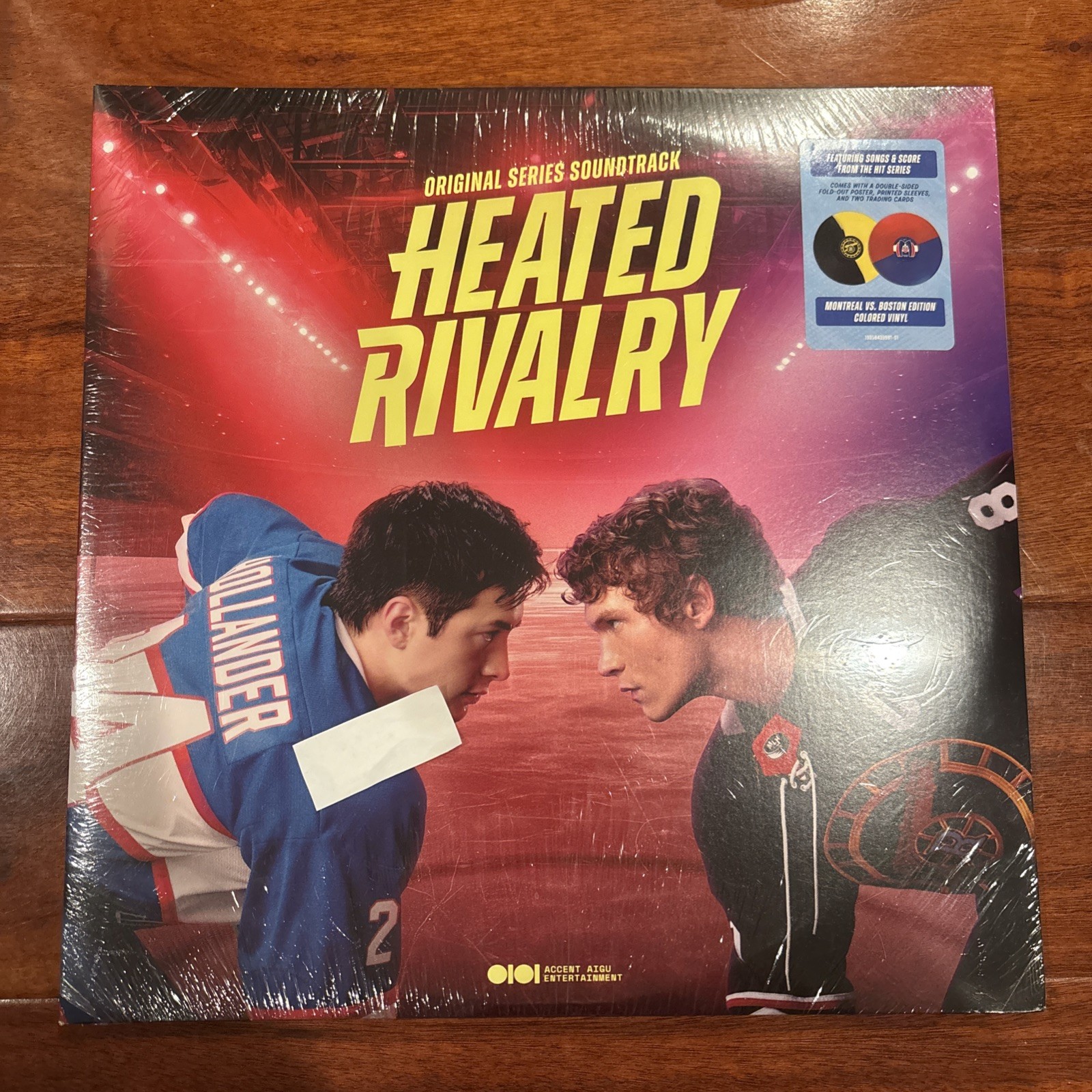 NEW Heated Rivalry Original Series Soundtrack Colored Vinyl 2 LP FREE SHIPPING