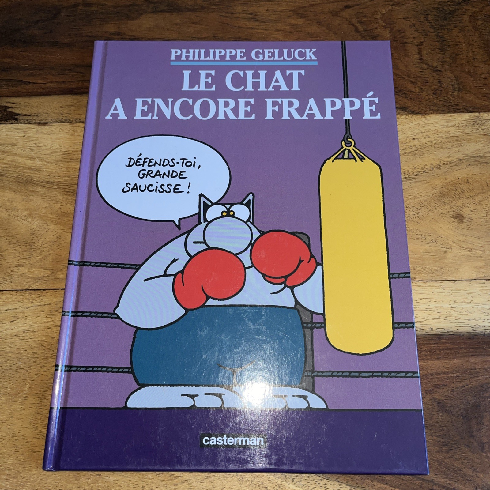 BD Le chat a encore frappé Geluck 