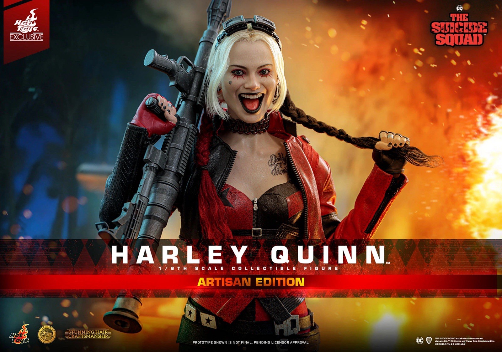 Hot Toys Harley Quinn Artisan Edition MMS773AE 773 in mano Stati Uniti e pronto per la spedizione