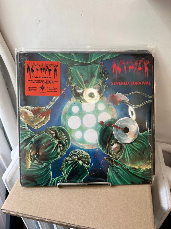 Autopsy - Severed Survival (LP, Album, Ltd, RE, RP, Red)