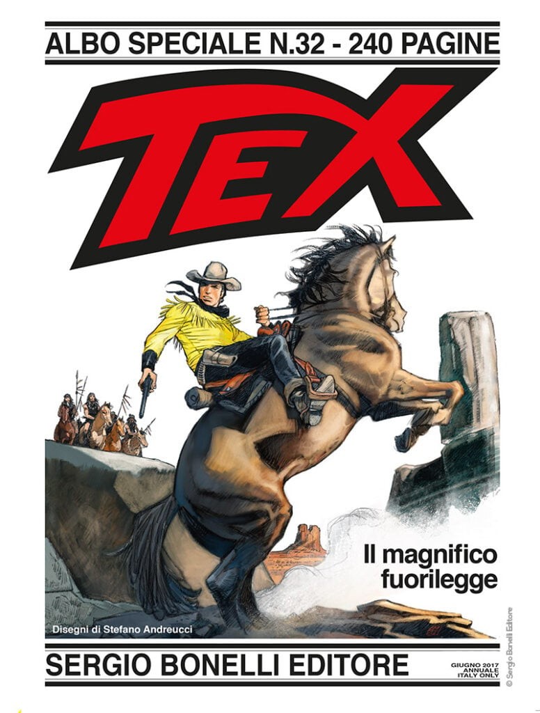ALBO SPECIALE SERGIO BONELLI -  N.32  Il magnifico fuorilegge
