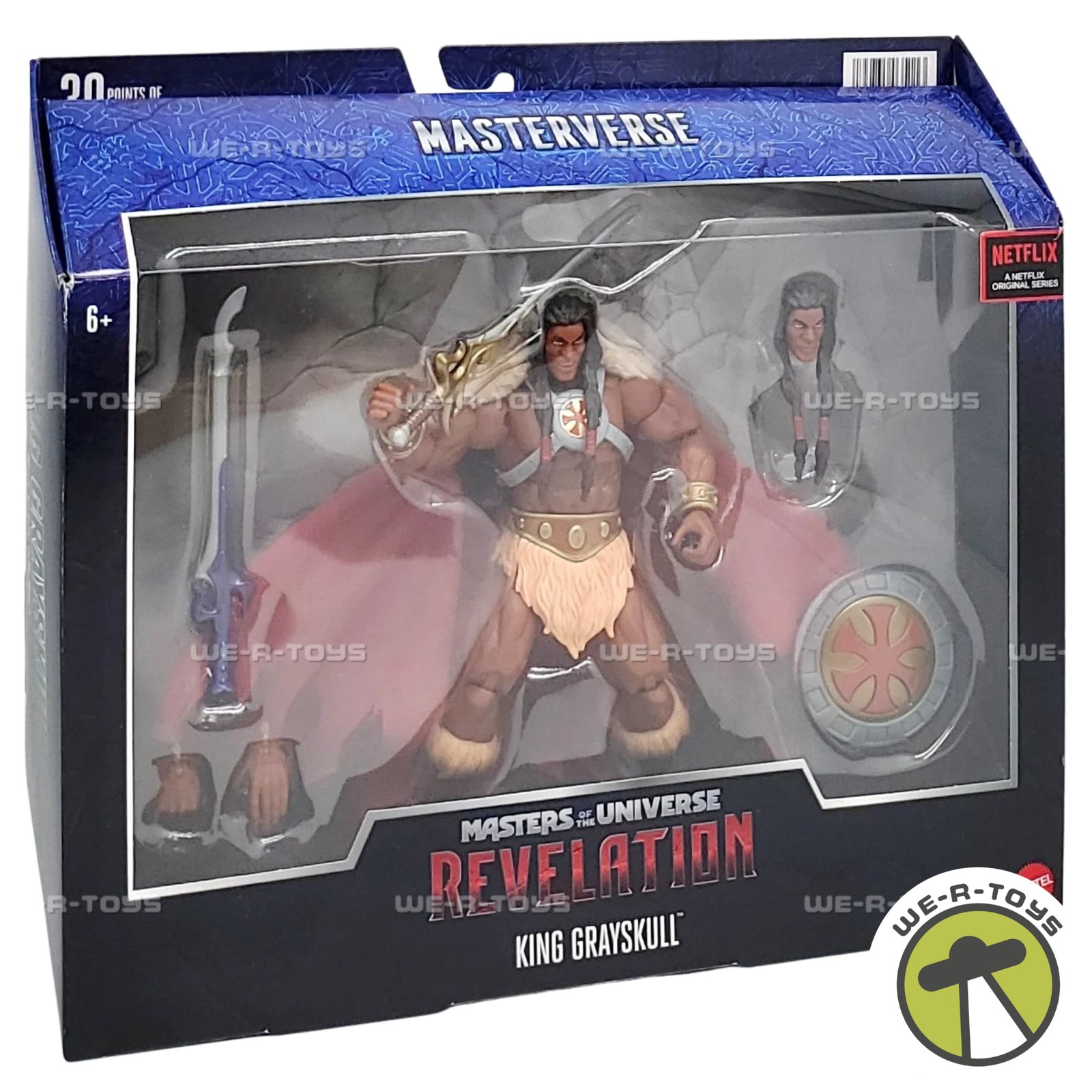Masters of the Universe Revelation Masterverse King Grayskull Figure HDY28