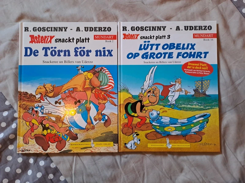 Asterix snackt platt