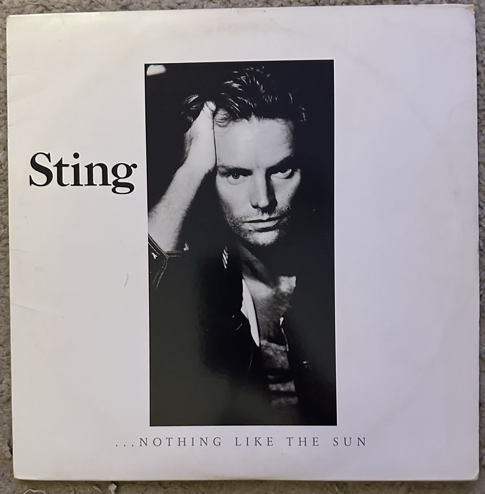 Sting Nothing Like The Sun 2LP 1987 A&M Vinyl Double Album LP