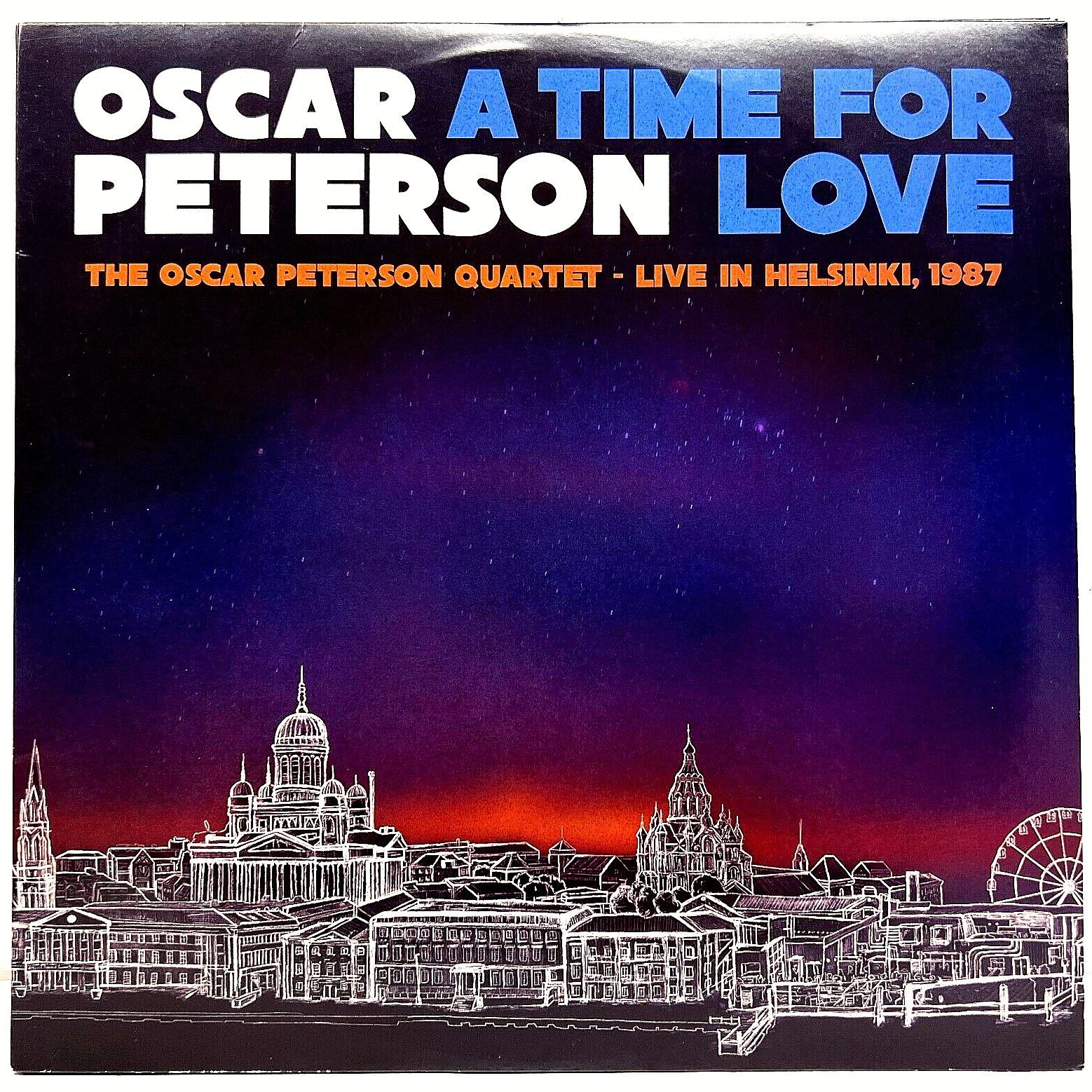 Oscar Peterson A Time For Love 2021 Blue Vinyl Mack Avenue Records 1st Press RSD