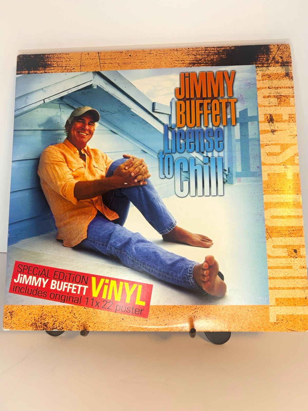 Jimmy Buffet 2009 License to Chill special edition vinyl.  AS IS/No poster