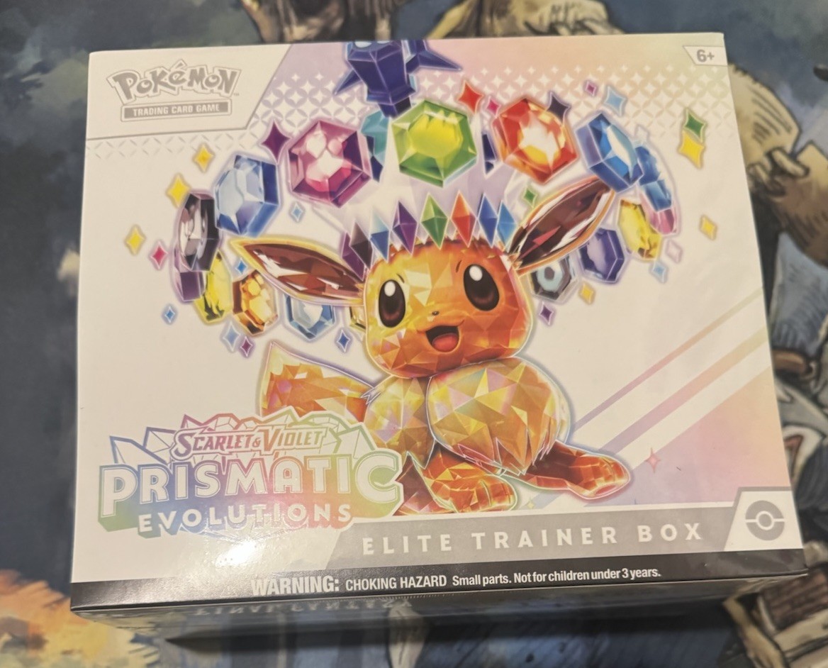 POKEMON TCG PRISMATIC EVOLUTIONS ETB - Brand New, Sealed