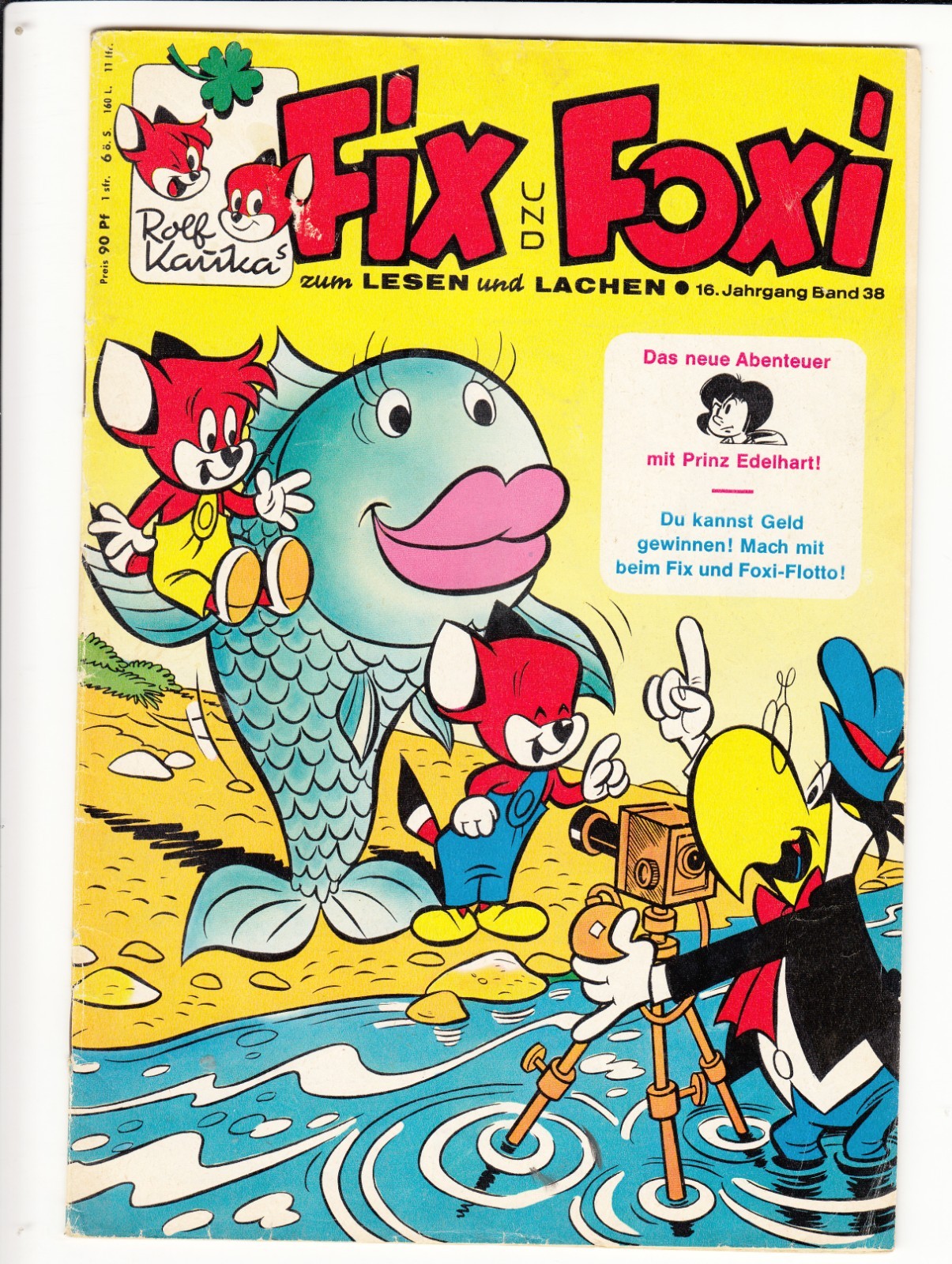 Fix e Foxi 16° anno / Rolf Kauka-n.38 in condizioni.2