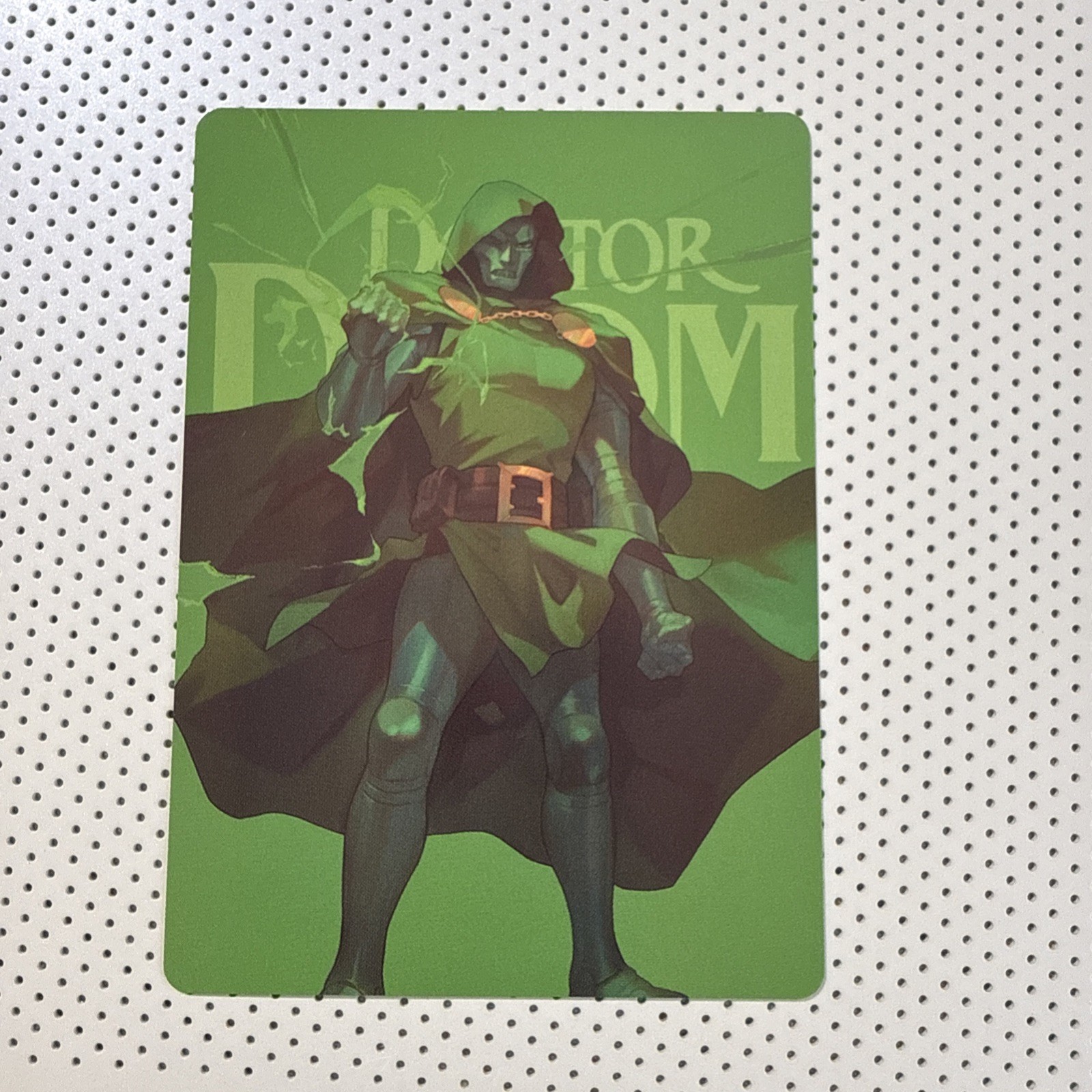 Magic The Gathering Doctor Doom Art Card 24/45 Art Series: Marvel Super Heroes