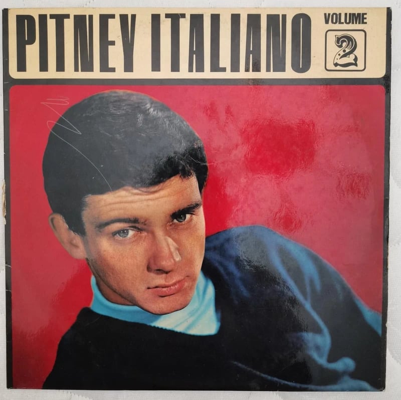 Gene Pitney Italiano LP vinile 33 giri Vol. 2 1965
