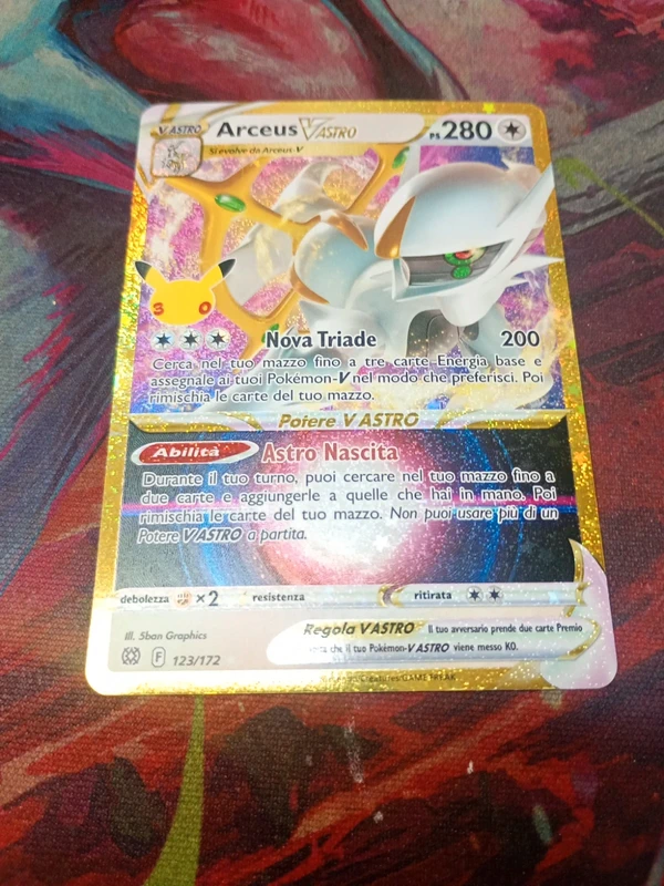 Arceus VAstro 30C brs 123