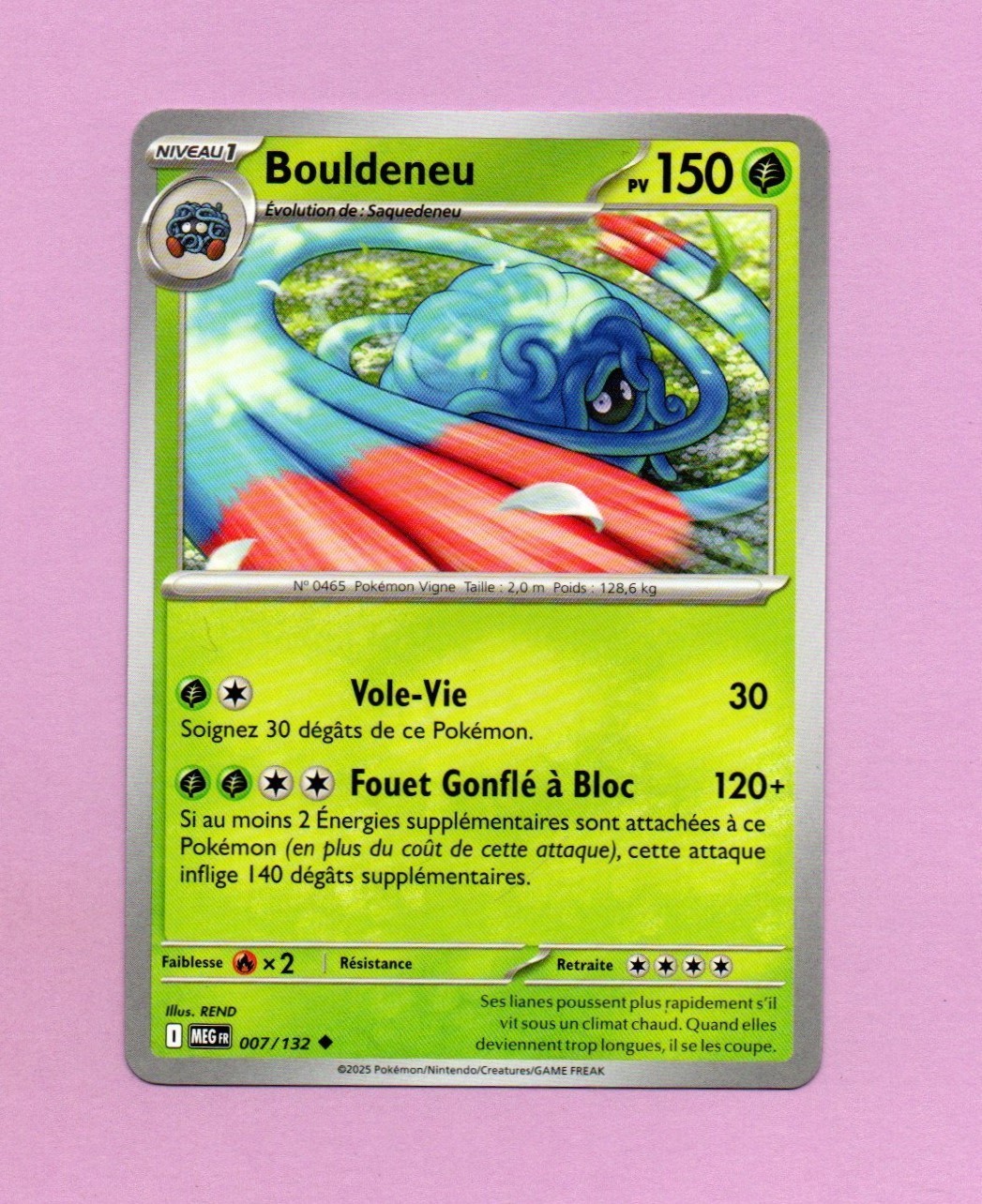 Pokémon n° 007/132 - BOULDENEU - PV150  .....  (Ref. B2637)