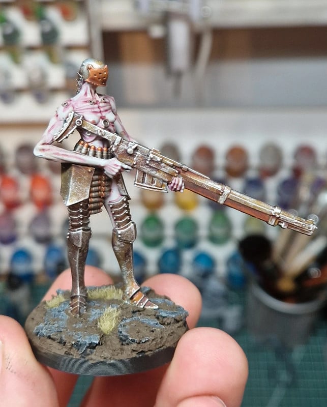 Figurine resine