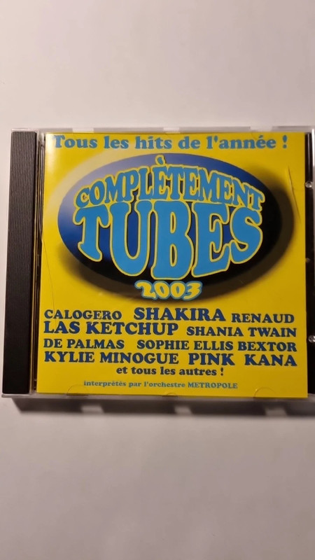 Completement Tubes 2003