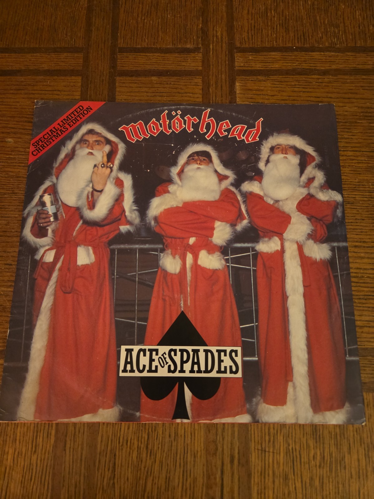 Motorhead Ace Of Spades Single Christmas Edition German Import Vinyl Record 1980