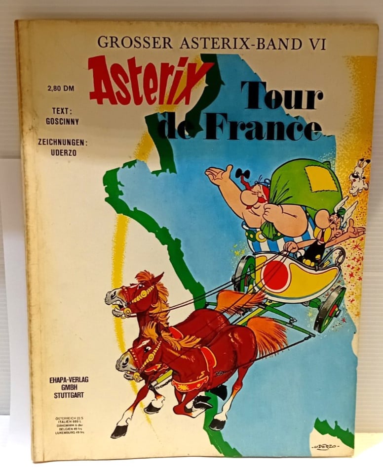Asterix - Band 6 - Tour de France - R. Goscinny & A. Uderzo (2,80 DM)