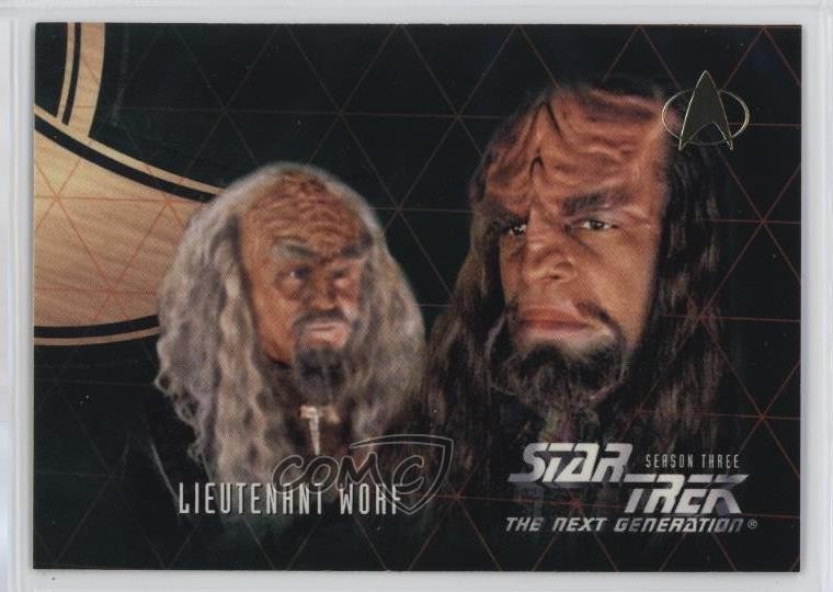 SkyBox Star Trek The Next Generation Stagione 3 1995 Lt Commander Worf #229 0t2