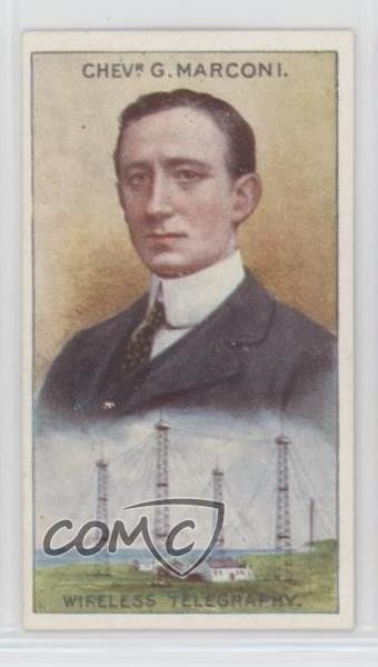 1924 Bucktrout Inventors Tabacco Chev'r Guglielmo Marconi #18 0a6