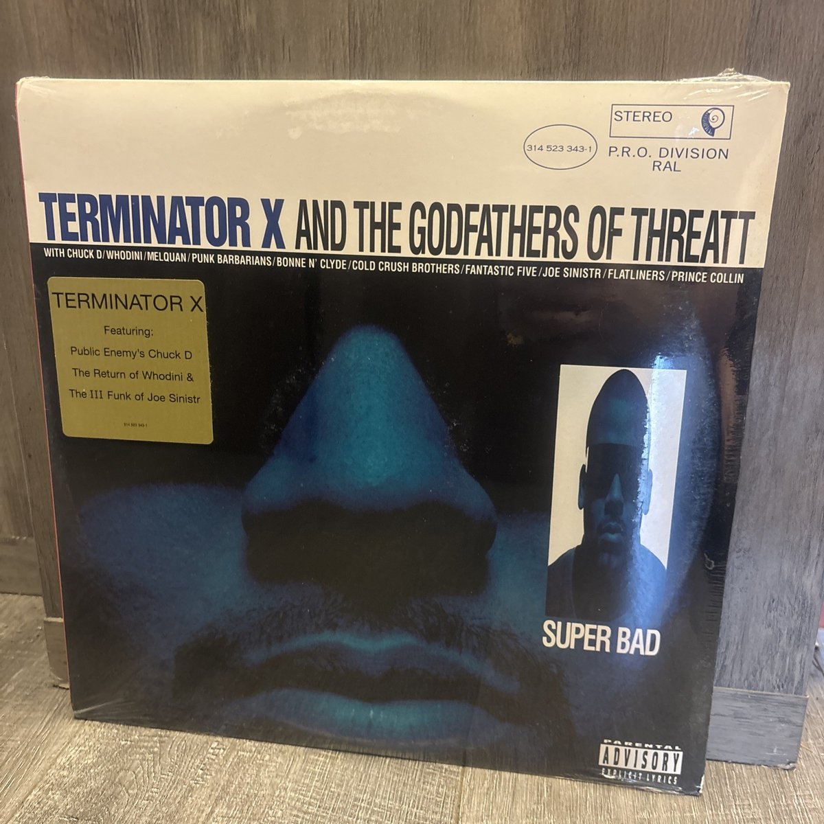 Terminator X And The Godfathers Of Threatt Vinyl Record NEW SEALED