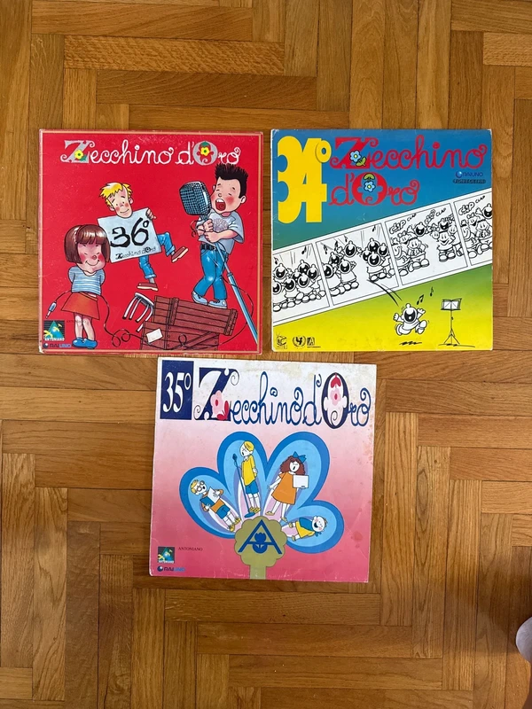 Vinili zecchino d oro