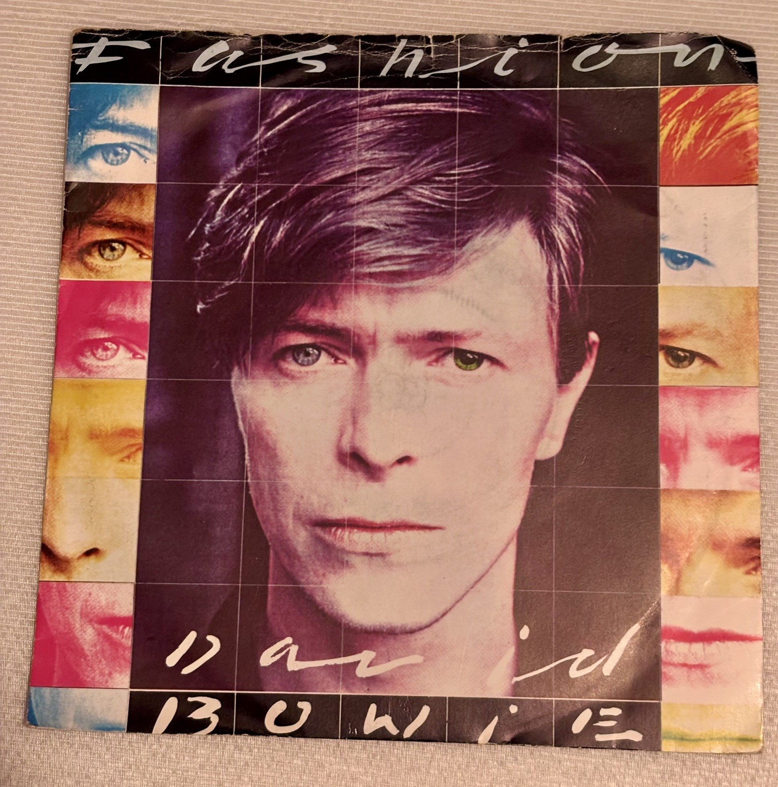 David Bowie FASHION 7" Vinyl 1980 UK 1st Press BOW 7 RCA VG Play-Tested