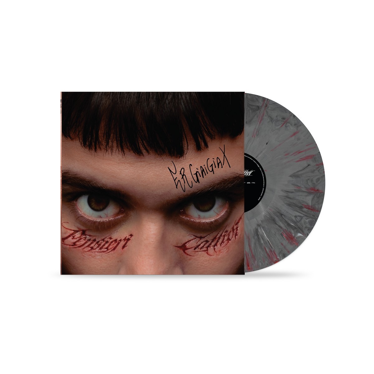 PENSIERI CATTIVI -Macello- Vinile Splatter Grigio Autografato
