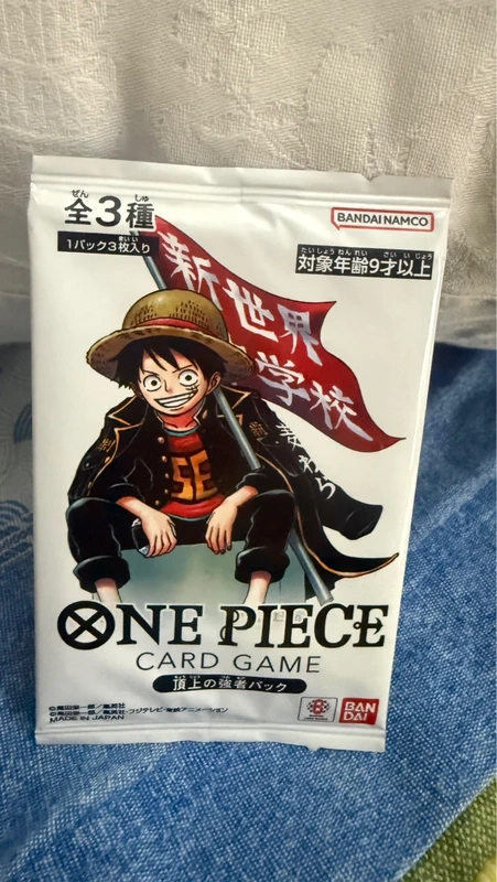 One Piece – Top Strong Pack  Japanese Sealed Promo Pack –3 Cards