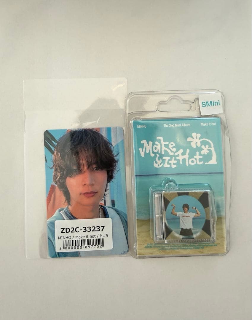 SHINee Minho Make It Hot Smini Photocard Universal Music Benefit