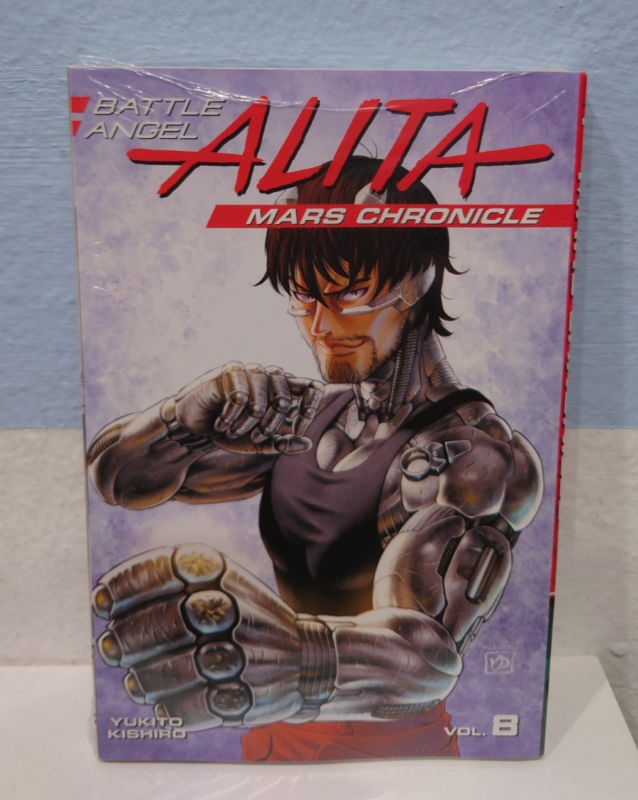 Battle Angel Alita Mars Chronicle manga inglese vol 8 **NUOVO**