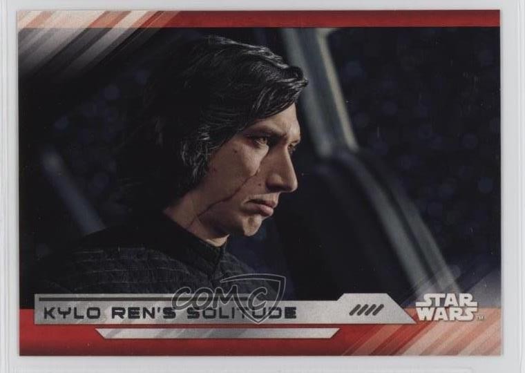 2017 Topps Star Wars: Gli Ultimi Jedi Kylo Ren 's Solitude #75 2xw
